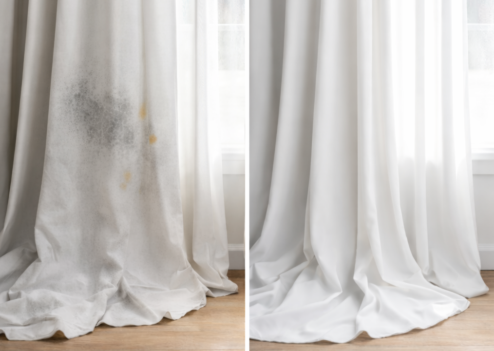 ניקוי וילונות עם פירוק והרכבה ניקוי וילונות מקצועי ברמת גן, בני ברק וגבעתיים